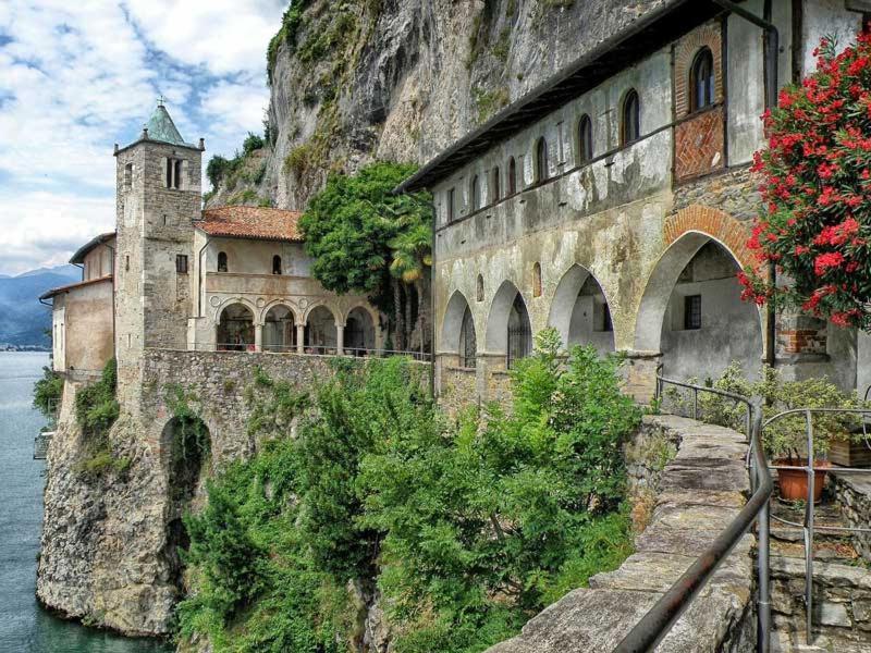 Il Blu Di Laveno Leilighet Eksteriør bilde